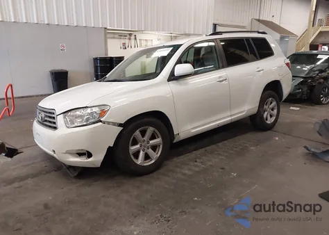 2008 Toyota Highlander из США, поврежденный, VIN JTEES41A382052636